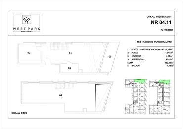 rzut mieszkanie na sprzedaż 56m2 mieszkanie Kołobrzeg, Wylotowa 6