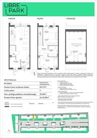 rzut mieszkanie na sprzedaż 69m2 mieszkanie Dębogórze, Pistacjowa 5