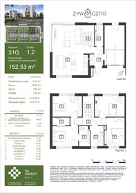 rzut dom na sprzedaż 153m2 dom Warszawa, Białołęka, Żywiczna 31