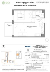 rzut mieszkanie na sprzedaż 36m2 mieszkanie Warszawa, Koprowskiego