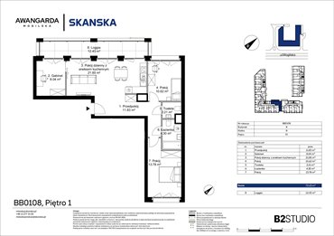rzut mieszkanie na sprzedaż 73m2 mieszkanie Kraków, Prądnik Czerwony, Mogilska 126