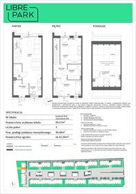 rzut mieszkanie na sprzedaż 69m2 mieszkanie Dębogórze, Pistacjowa 5