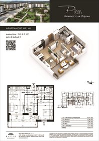 rzut mieszkanie na sprzedaż 50m2 mieszkanie Suwałki, Rotmistrza Witolda Pileckiego 5a