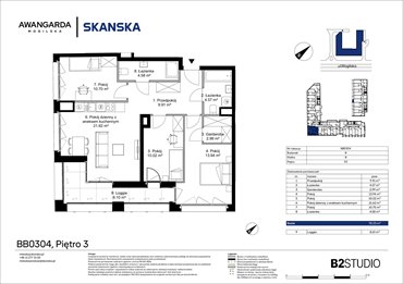 rzut mieszkanie na sprzedaż 78m2 mieszkanie Kraków, Prądnik Czerwony, Mogilska 126