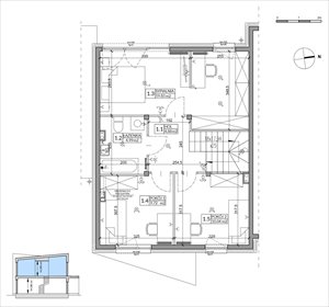 rzut dom na sprzedaż 109m2 dom Ożarów Mazowiecki, Romana Dmowskiego