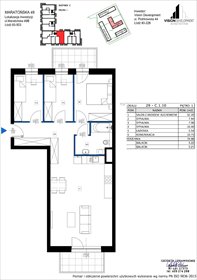 rzut mieszkanie na sprzedaż 75m2 mieszkanie Łódź, Retkinia, Maratońska 49C