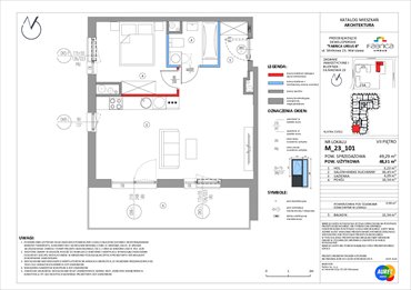 rzut mieszkanie na sprzedaż 48m2 mieszkanie Warszawa, Ursus, Silnikowa 25