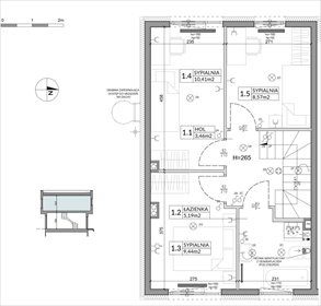 rzut dom na sprzedaż 75m2 dom Łódź, Mały Skręt