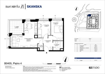rzut mieszkanie na sprzedaż 61m2 mieszkanie Kraków, Krowodrza, ul. Mazowiecka 21