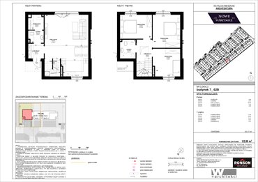 rzut mieszkanie na sprzedaż 93m2 mieszkanie Rajkowo, Spacerowa 14/2