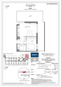 rzut mieszkanie na sprzedaż 39m2 mieszkanie Warszawa, Bemowo, Szeligowska