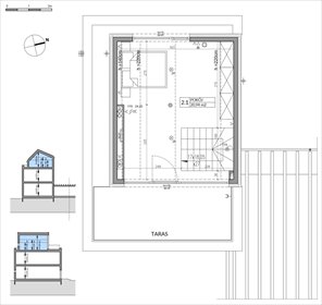 rzut dom na sprzedaż 140m2 dom Jazgarzewszczyzna, Krzywa