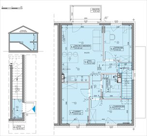 rzut mieszkanie na sprzedaż 64m2 mieszkanie Radzymin, Witosa