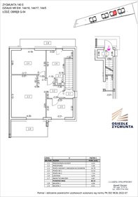 rzut mieszkanie na sprzedaż 60m2 mieszkanie Łódź, Zygmunta 140