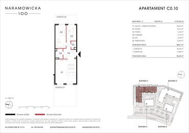 rzut mieszkanie na sprzedaż 89m2 mieszkanie Poznań, Winogrady, Naramowicka 100