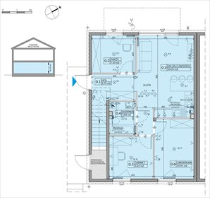 rzut mieszkanie na sprzedaż 60m2 mieszkanie Radzymin, Witosa