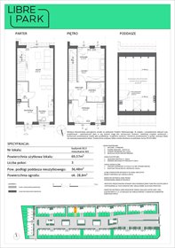 rzut mieszkanie na sprzedaż 69m2 mieszkanie Dębogórze, Pistacjowa 5