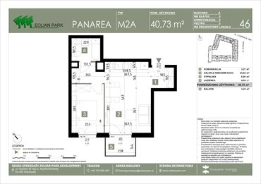 rzut mieszkanie na sprzedaż 41m2 mieszkanie Warszawa, Ursus, Ryżowa