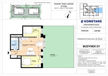 rzut mieszkanie na sprzedaż 48m2 mieszkanie Warszawa, Wawer, Trakt Lubelski 181 C i 181 D