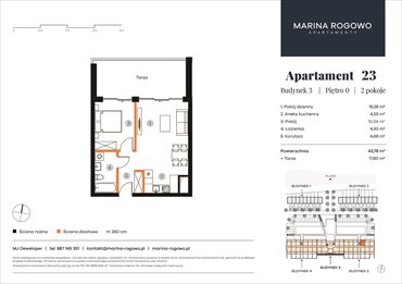 rzut mieszkanie na sprzedaż 85m2 mieszkanie Rogowo, Rogowo 65