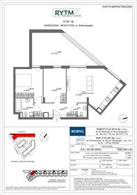 Nowe mieszkanie trzypokojowe Rytm Mokotowa Warszawa, Mokotów, Antoniewska 70m2 Foto 1
