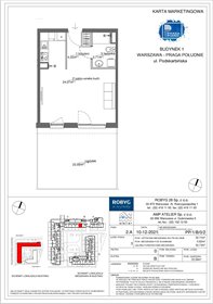 rzut mieszkanie na sprzedaż 32m2 mieszkanie Warszawa, Praga Południe, Podskarbińska