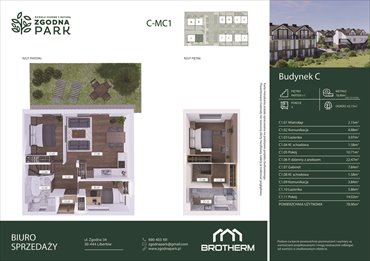 rzut mieszkanie na sprzedaż 79m2 mieszkanie Kraków, Zgodna  34