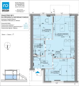 rzut mieszkanie na sprzedaż 55m2 mieszkanie Janczewice, Jedności
