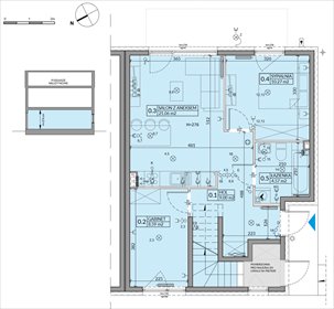 rzut mieszkanie na sprzedaż 53m2 mieszkanie Radzymin, Witosa