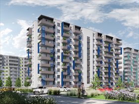 Nowe mieszkanie trzypokojowe ul. Powstańców/os. Piastów bud D Kraków, Mistrzejowice, os. Piastów 76 52m2 Foto 3