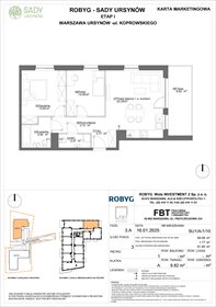 rzut mieszkanie na sprzedaż 60m2 mieszkanie Warszawa, Koprowskiego