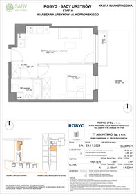 rzut mieszkanie na sprzedaż 36m2 mieszkanie Warszawa, Koprowskiego