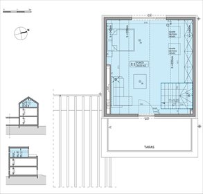 rzut dom na sprzedaż 152m2 dom Jazgarzewszczyzna, Krzywa