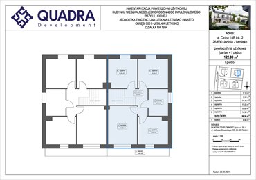 rzut dom na sprzedaż 122m2 dom Jedlnia-Letnisko, Cicha 15