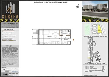 rzut mieszkanie na sprzedaż 29m2 mieszkanie STALOWA WOLA, Solidarności
