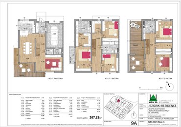 rzut dom na sprzedaż 268m2 dom Warszawa, Ursynów, Jeziorki 47