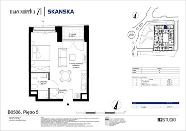 rzut mieszkanie na sprzedaż 36m2 mieszkanie Kraków, Krowodrza, ul. Mazowiecka 21