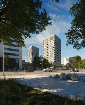 Sokolska 30 Towers Katowice, Sokolska Foto 1