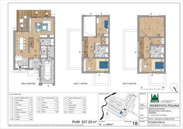 rzut dom na sprzedaż 207m2 dom Mińsk Mazowiecki, Łąkowa 11
