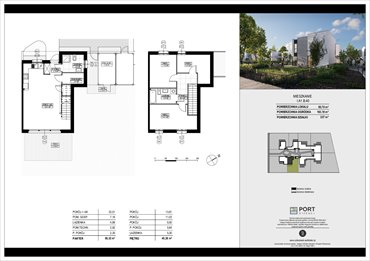 rzut mieszkanie na sprzedaż 95m2 mieszkanie Toruń, Stary Toruń, ul. Portowa