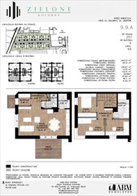 rzut dom na sprzedaż 89m2 dom Łódź, Górna, Kolumny 145/147