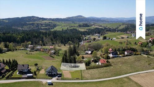 Działka 1348 m² w Istebnej, widoki na Beskidy - polecam! działka Istebna, Jasnowice