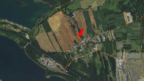 Na sprzedaż działka 4628 m² z mediami i podziałem w Dzierżnie działka Pyskowice, Dzierżno