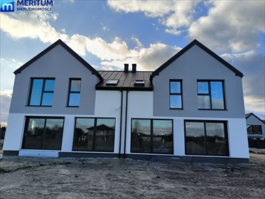 Nowoczesny bliźniak 150 m2 z garażem, osiedle zamknięte dom Żabia Wola