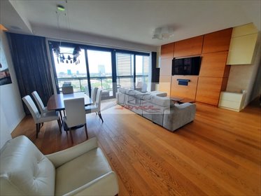 Luksusowy apartament z panoramicznym widokiem i tarasem mieszkanie Warszawa, Śródmieście, Grzybowska