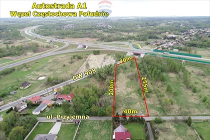działka na sprzedaż 8760m2 działka Częstochowa, Gościnna