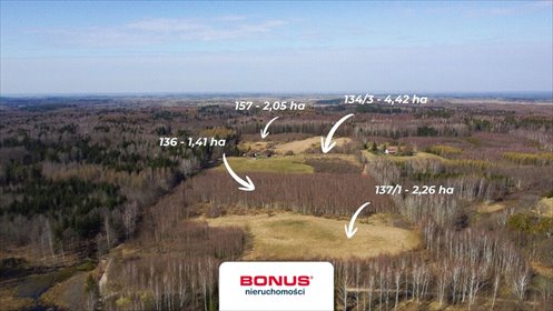 działka na sprzedaż 64700m2 działka Studzianka