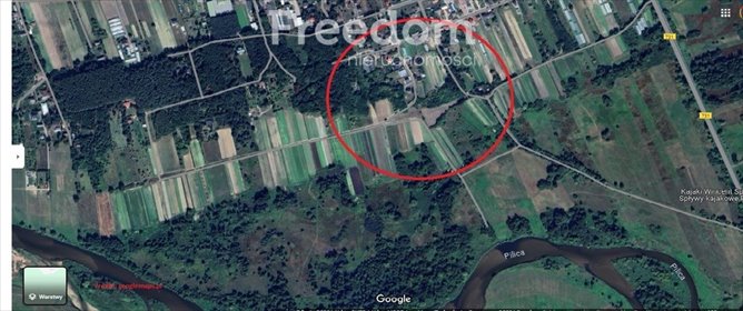 działka na sprzedaż 1000m2 działka Falęcice