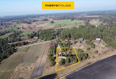 działka na sprzedaż 3496m2 działka Łęcino