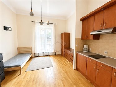 Kawalerka 24 m² w centrum Krakowa, umeblowana - polecam! mieszkanie Kraków, Grzegórzki, Wesoła, św. Łazarza